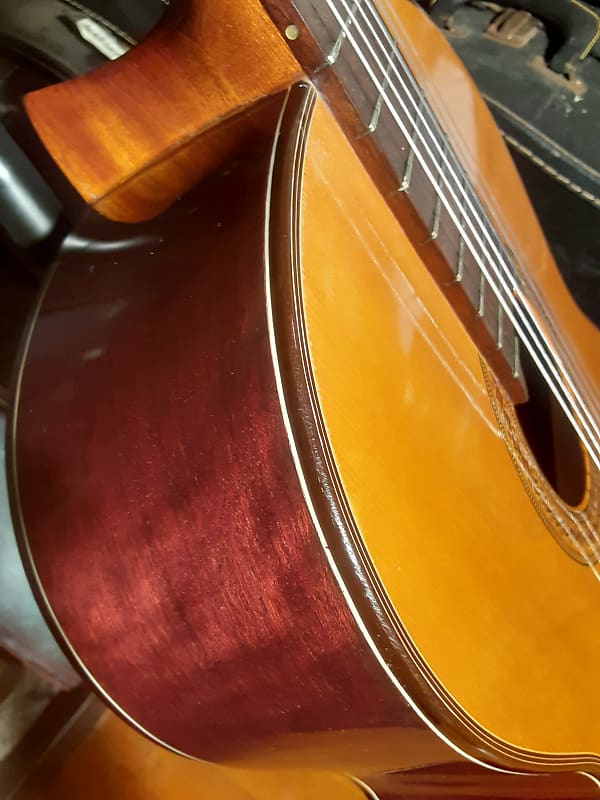 Vintage Orlando 304 Classical Acoustic Guitar MIJ Solid Top image 1
