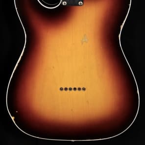 Fender Custom Shop '60 Reissue Relic Telecaster Custom 2016 Chocolate 3-Tone Sunburst image 3