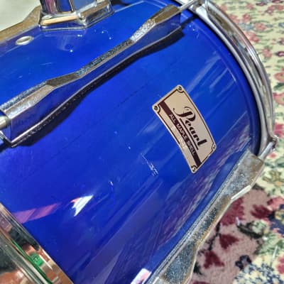 Pearl MLX 13"X11" Tom Maple 80's to 90's Sheer Blue image 10