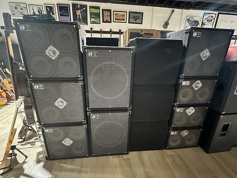 Swr Goliath Ii 4x10 Goliath Jr Ii 2x10 And Big Ben 1x18 Reverb