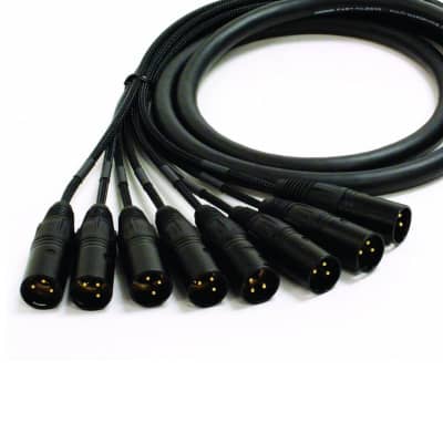 Mogami Gold DB25 to XLRM Analog Multi-Channel Audio Cable Snake - 15' image 2