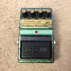 Rare DOD FX100 Integrated Tube Even Harmonic Overdrive Pedal
