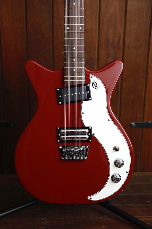 Danelectro '59X12 12-String Blood Red Electric Guitar image 1