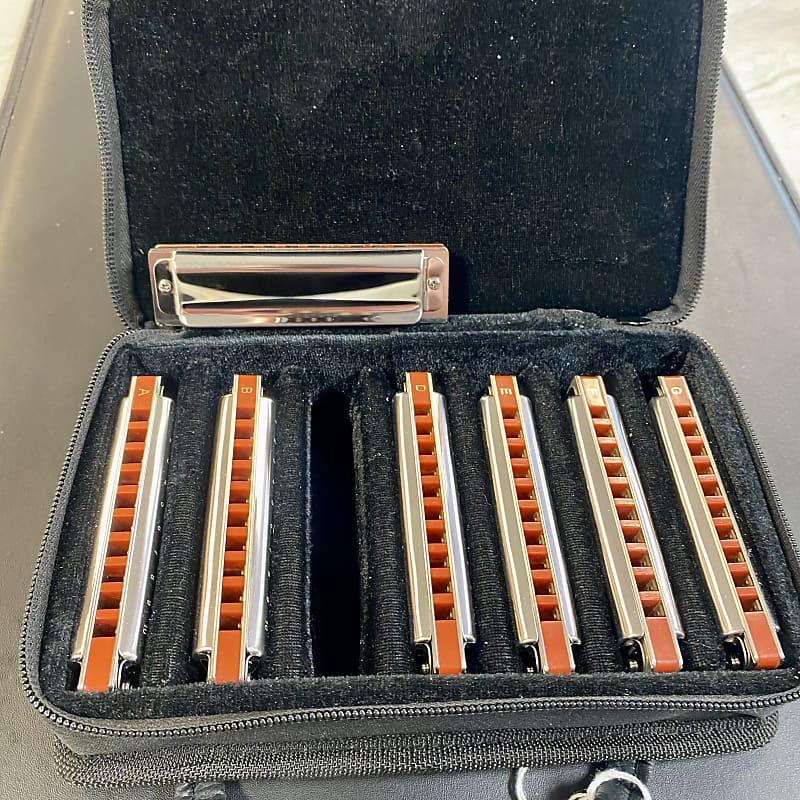 Cordovox Diatonic harmonica set A G Reverb