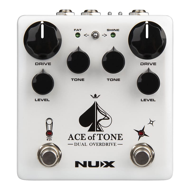 NuX NDO-5 Ace of Tone Dual Overdrive Verdugo Series Effects Pedal