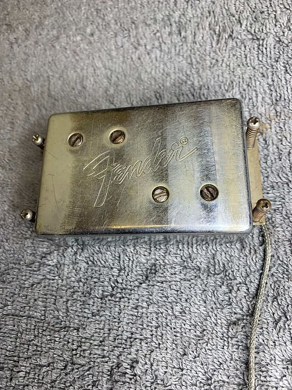 Fender Wide Range Telecaster Bass Humbucker 1970's Nickel Reverb