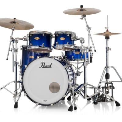 Pearl Reference One 4pc Drum Set w/22x16BD w/Standard R2 Mounts Kobalt Blue Fade Metallic for sale