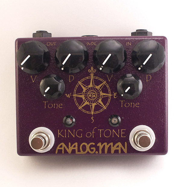 ANALOG MAN KING of TONE ギターエフェクター Analogman King of Tone | Reverb