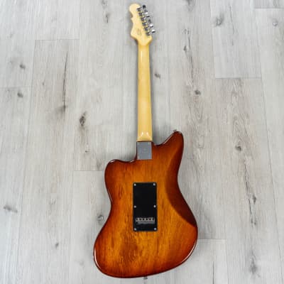 G&L Guitars CLF Research Doheny V12 Guitar, Old School Tobacco Burst, Rosewood Fretboard image 6