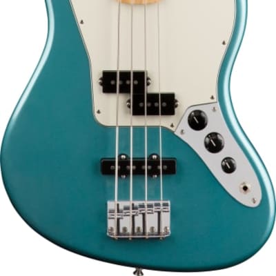 Fender Player Jaguar Bass Maple FB, Tidepool image 2