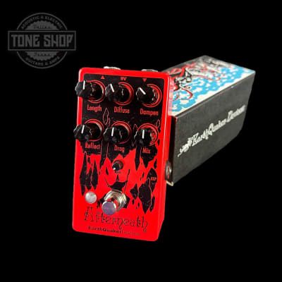 EarthQuaker Devices Afterneath V3 Tone Shop Custom Candy Apple Red image 2