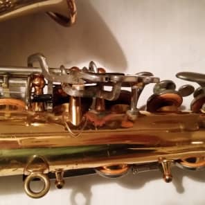 Yamaha YAS-21  stenciled Vito of Japan 1973 Brass lacquer alto Saxophone image 5