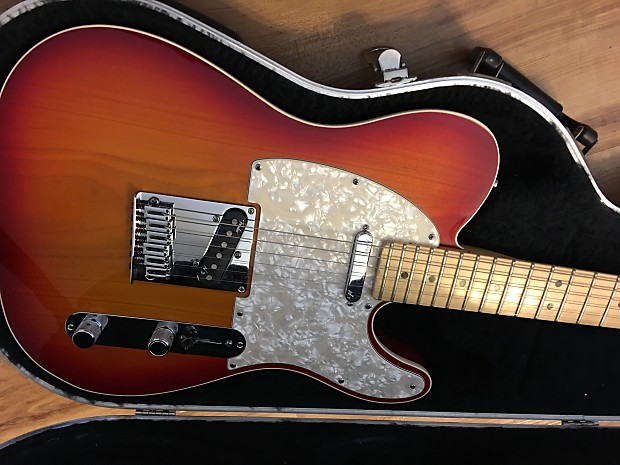 Fender American Deluxe Telecaster 60th Anniversary Cherry Burst