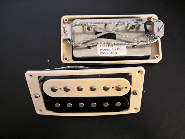 Gibson Burstbucker Pro Set – Lead Pro & Rhythm Pro Exposed Zebra Coils  w/Pickup Rings and Harness