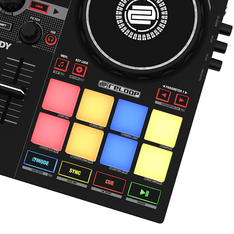 Reloop BUDDY Compact DJ Controller for Algoriddim djay iOS & PC