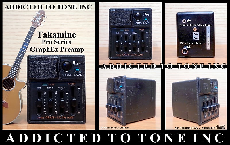 Takamine Takamine Vintage Graph Ex Preamp | Reverb