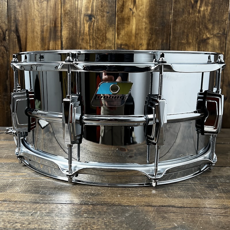 Ludwig Supraphonic LM402B 14x6.5 - Chrome | Reverb