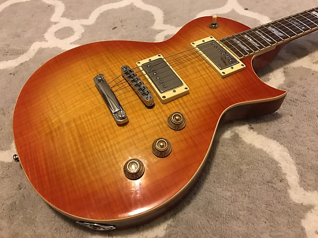 Ltd ec 256 cherry hot sale sunburst