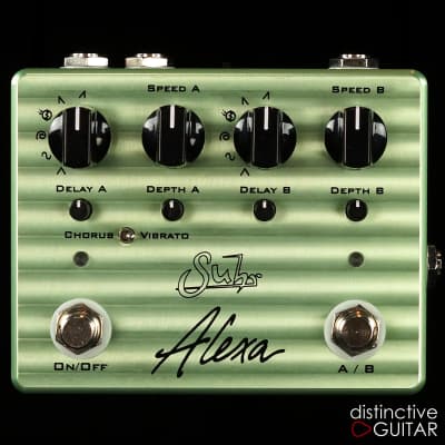 Suhr Alexa Dual Channel Chorus/Delay/Vibrato Green for sale