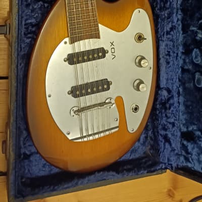 Vox Mando Guitar 12 String Octave Twelve, 1966 Made in England w/Original Case for sale