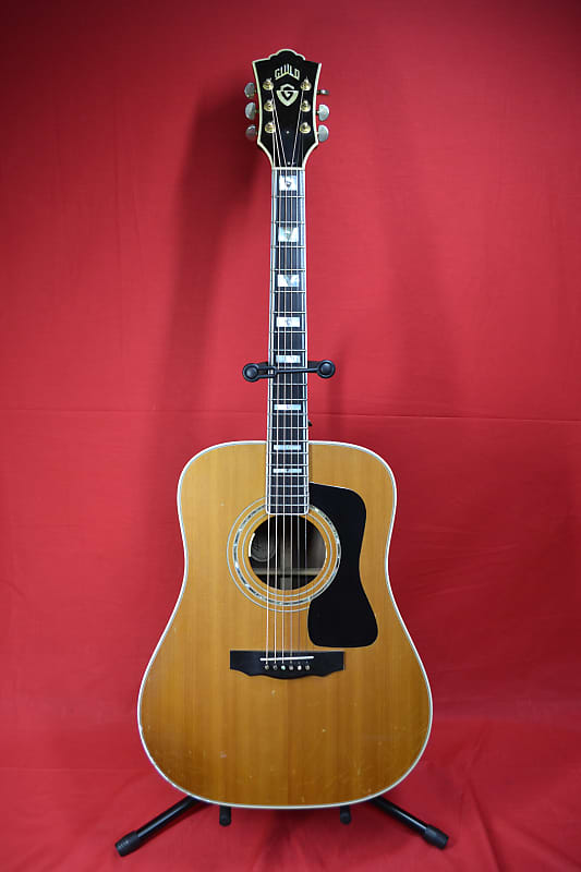 VINTAGE Guild D-55 NT H6 (1974 - 1986) - Natural | Reverb