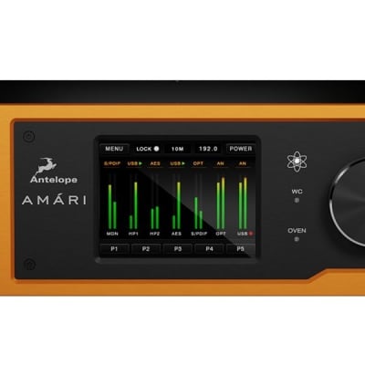 Antelope Audio DSD256 Upsampling D/A Zodiac Control Panel Converter -  Zodiac Platinum DSD DAC | Reverb