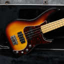 2002 Fender American Deluxe Precision Bass - Sunburst