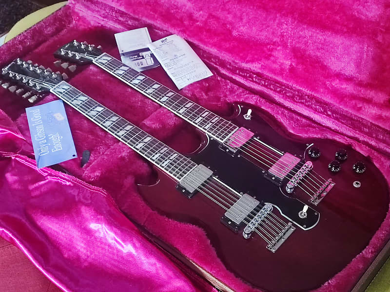 1992 Gibson EDS-1275 Cherry image 1