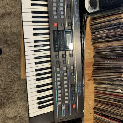 Casio CZ-1 61-Key Synthesizer 1986 - Black