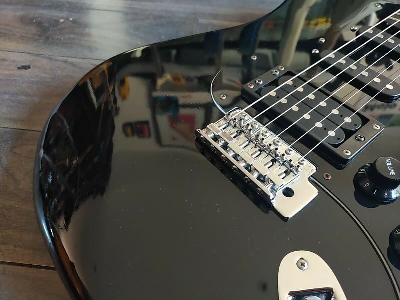 1980's Tomson Japan Spirit Sounds HSS Stratocaster (Black