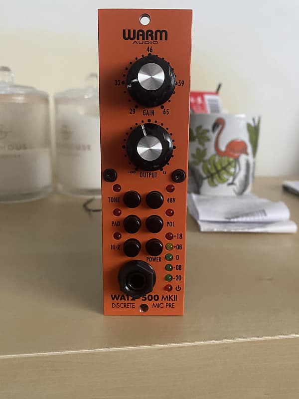 Warm Audio WA12-500 MKII Discrete 500 Series Mic Pre Module 2016 - Present  - Orange