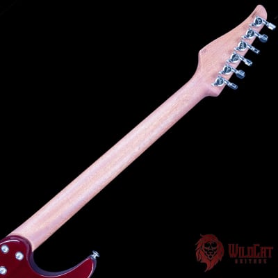Suhr Modern Faded Trans Wine Red Burst image 12