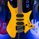 Strandberg Boden Fusion NX 6 Multiscale Headless Guitar Amber Yellow
