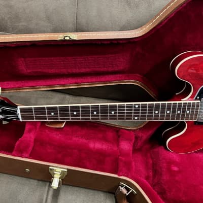Gibson Gibson ES-335 Jun 2021 Sixties Dot USA Mint 2021 - Cherry Red image 11
