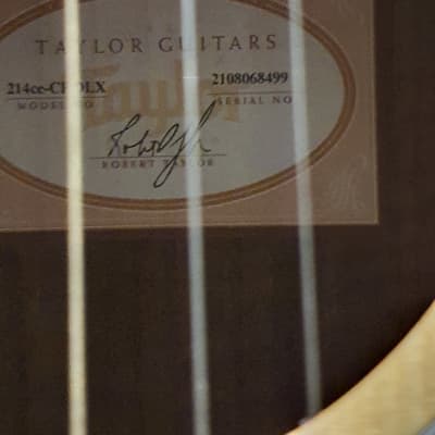 Taylor 214 ce cf Grand Auditorium Electric Acoustic Guitar 2018 Natural Gloss
           priced For Quick Sale.  
☹Lost My Job CAUSE OF COVID🙁 Bild 3