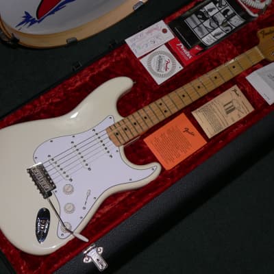 Fender Hendrix Voodoo Stratocaster 1998 Olympic White image 2