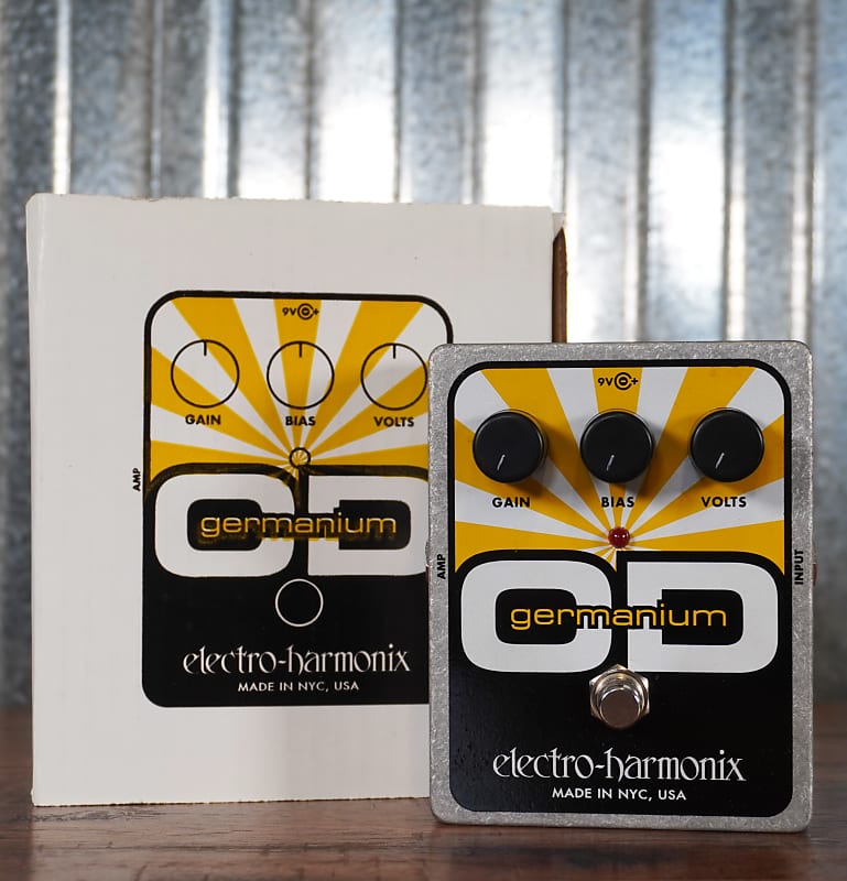 Electro-Harmonix EHX Germanium OD Overdrive Guitar Effect Pedal image 1