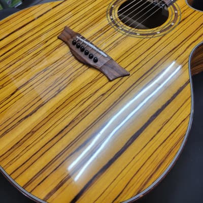 Dean EZEBRA Exotica A/E Zebrawood Acoustic (FREE Shipping) for sale
