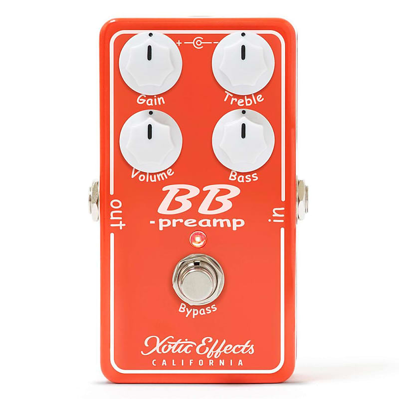 Xotic Effects BB Preamp Version 1.5 Overdrive Pedal image 1