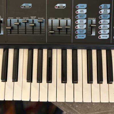 Rhodes Chroma Polaris 64-Key 6-Voice Polyphonic Analog Synthesizer 1984 - Black