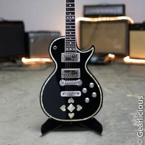 Greco ZEMAITIS GZ-2600 IF HEART Black Made in Japan Electric