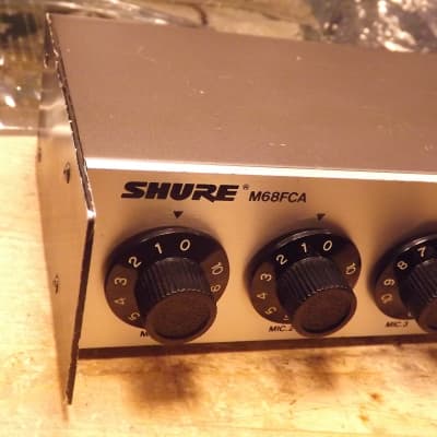 Shure M68FCA Microphone Mixer | Reverb