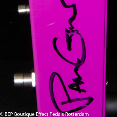 Real autograph besides printed signature Ibanez AF2 Paul Gilbert Airplane Flanger 2009 image 11