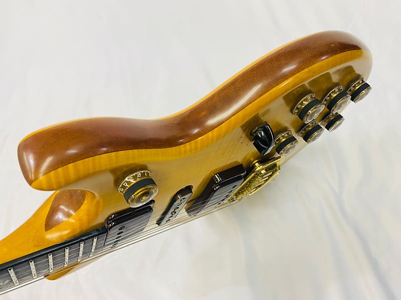 Greco GOIII-1500 Natural 1979 Electric guitar, ivy inlay