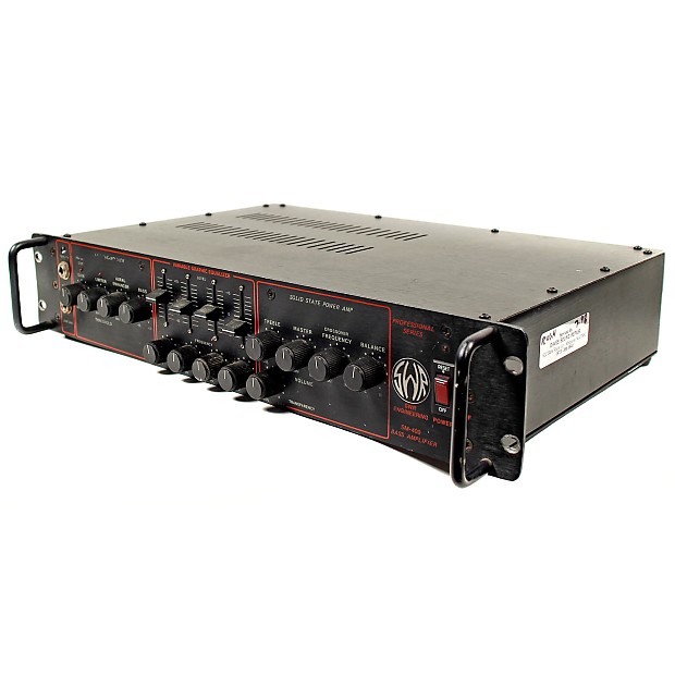 アンプ S.W.R / SM-400 - bridge 400W/stereo 140W S.W.R / SM-400 - bridge 400W/stereo 140W SWR SM 400 - Tube preamp
