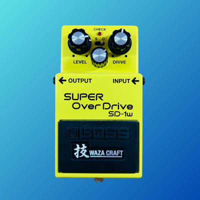 Boss SD-1W Super Overdrive Waza Craft