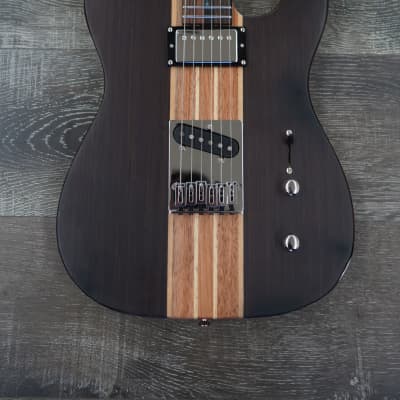 AIO TC1-H Electric Guitar - Dark Walnut *Humbucker Neck Pickups 002 image 2