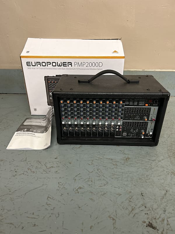 Behringer Europower PMP2000D Powered Mixer (Used) Reverb