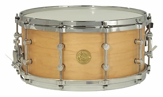 6.5x14 Gretsch New Classic Maple Snare Drum Satin Natural