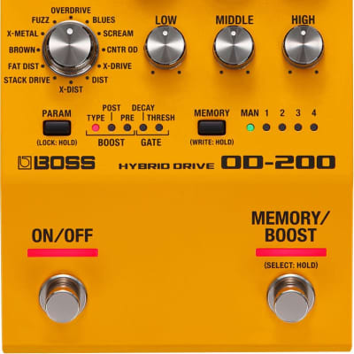 Boss OD-200 Overdrive | Reverb